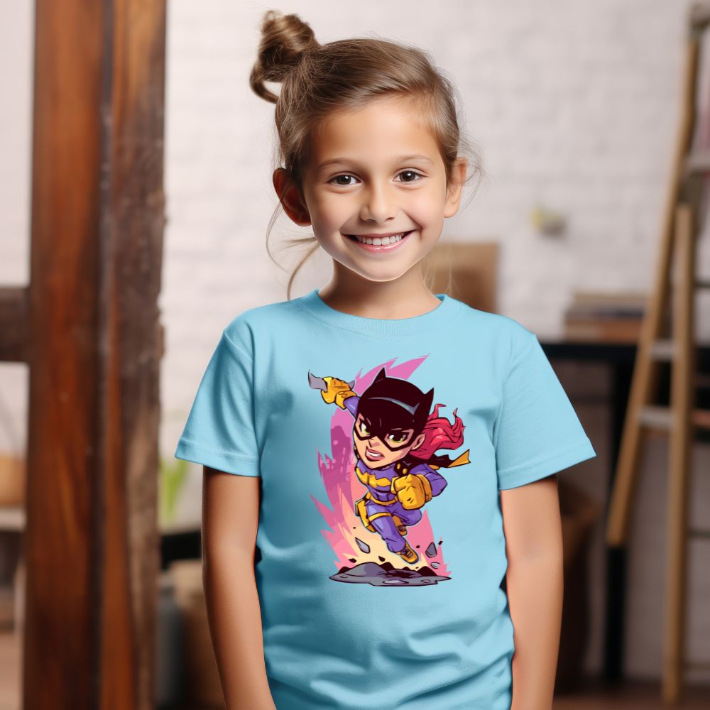 Camiseta Infanto Juvenil Personagens Mulher Gato