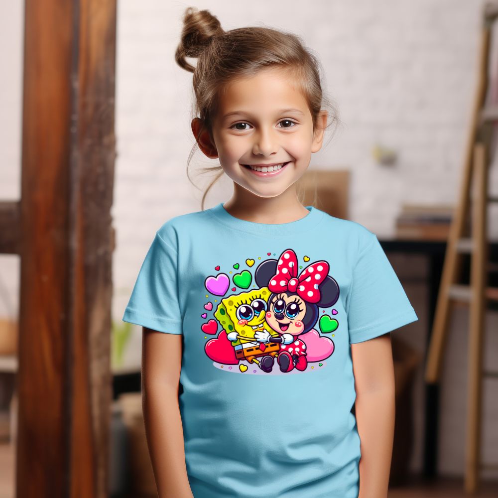Camiseta Infanto Juvenil Personagens Minnie 06