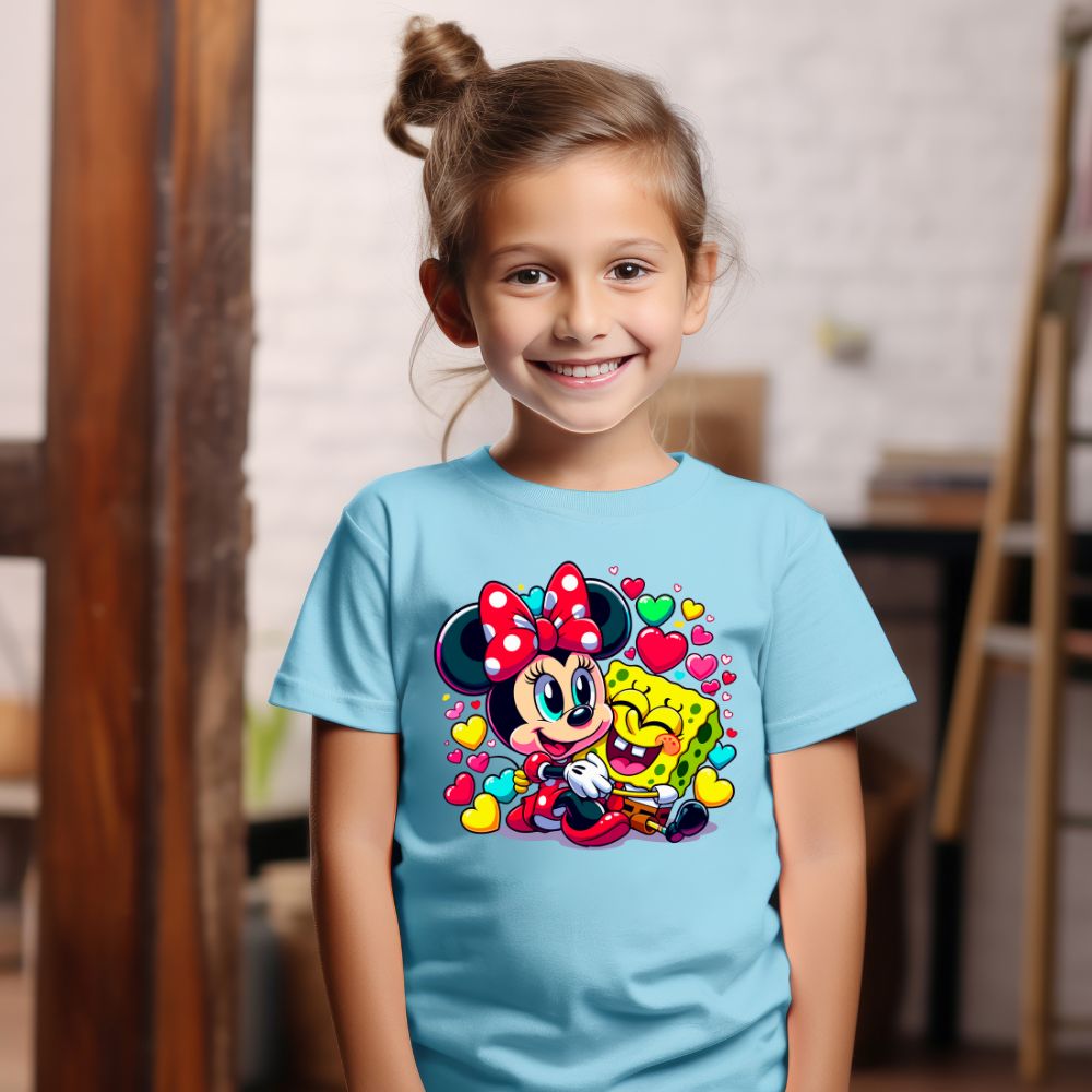 Camiseta Infanto Juvenil Personagens Minnie 05