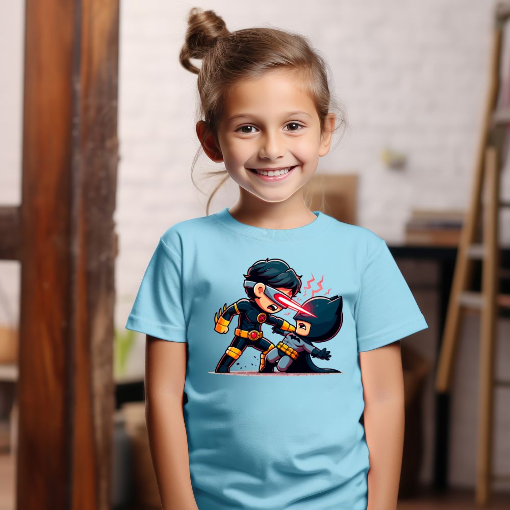 Camiseta Infanto Juvenil Personagens Super Heróis Batman 01