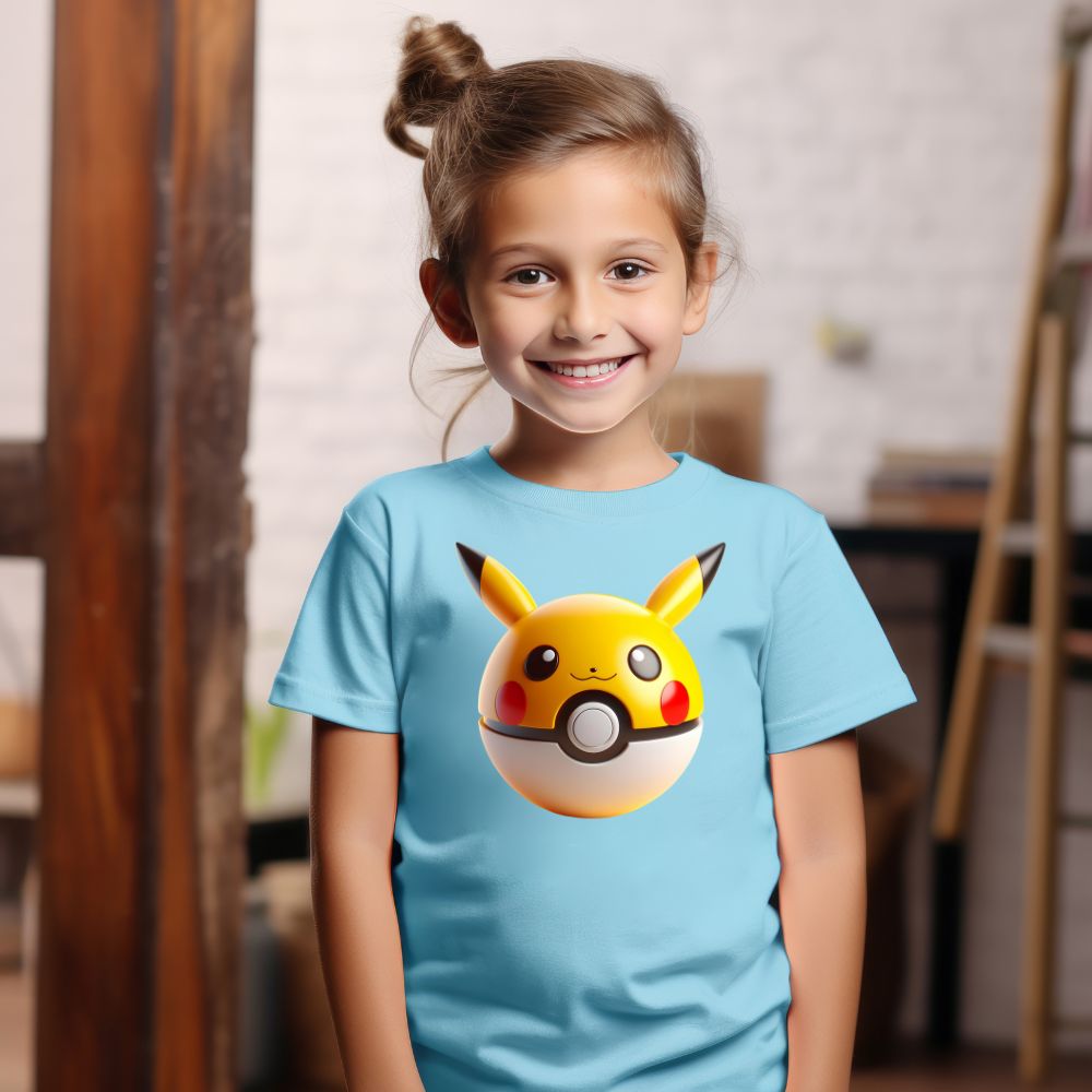 Camiseta Infanto Juvenil Personagens Anime Pokémon Games