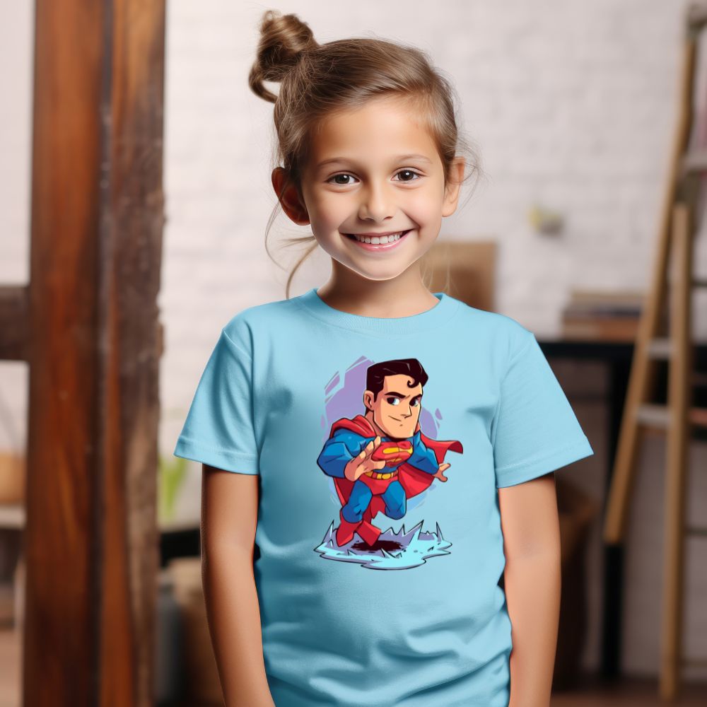 Camiseta Infanto Juvenil Personagens Superman Super Homem