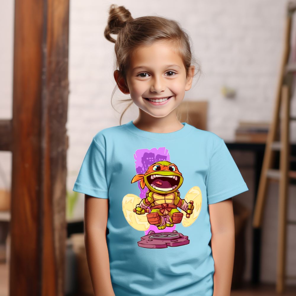 Camiseta Infanto Juvenil Personagens As Tartarugas Ninjas 01