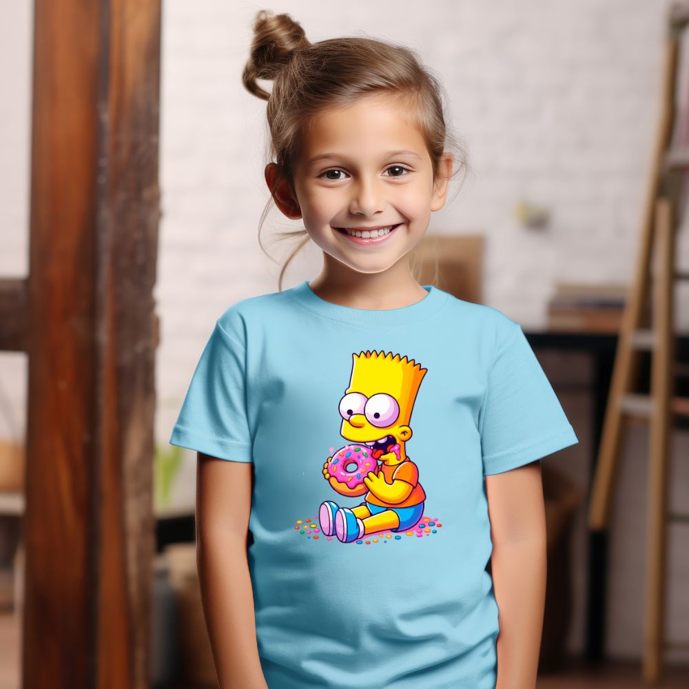 Camiseta Infanto Juvenil Personagens Bart Simpsons 03