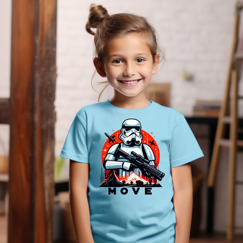 Camiseta Infanto Juvenil Personagens Star Wars Geek Serie Darth Vader Kids