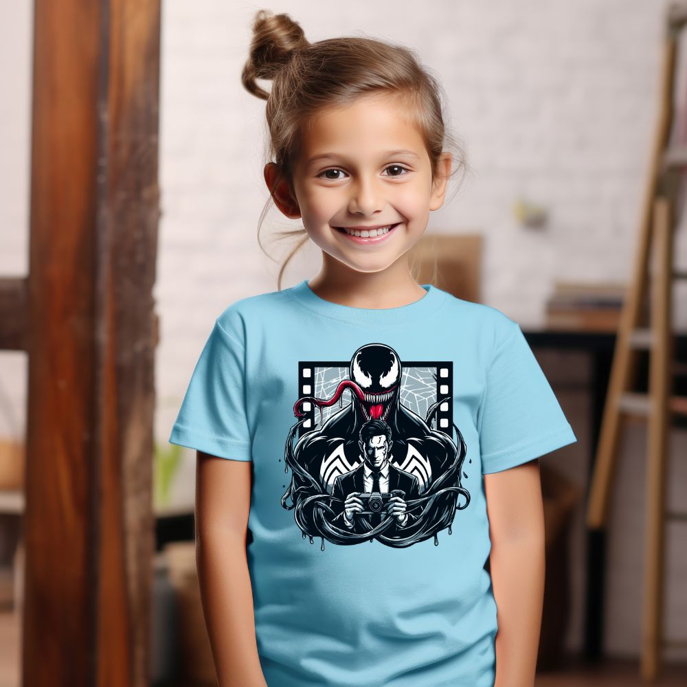 Camiseta Infanto Juvenil Personagens Venom Personagem Spiderman