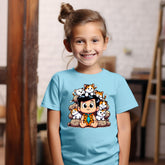 Camiseta Infanto Juvenil Personagens Baby Fred The Flintstones desenhos