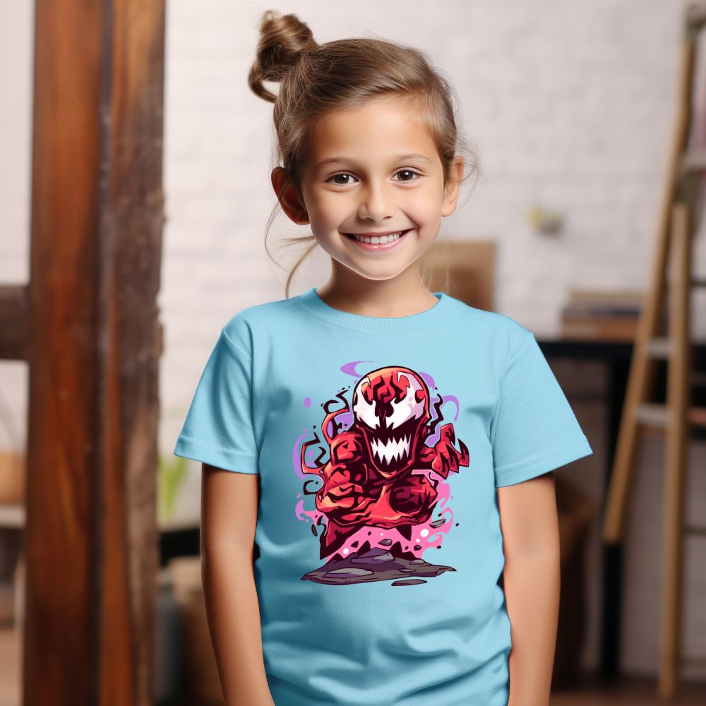 Camiseta Infanto Juvenil Personagens Venom Personagem Vilão