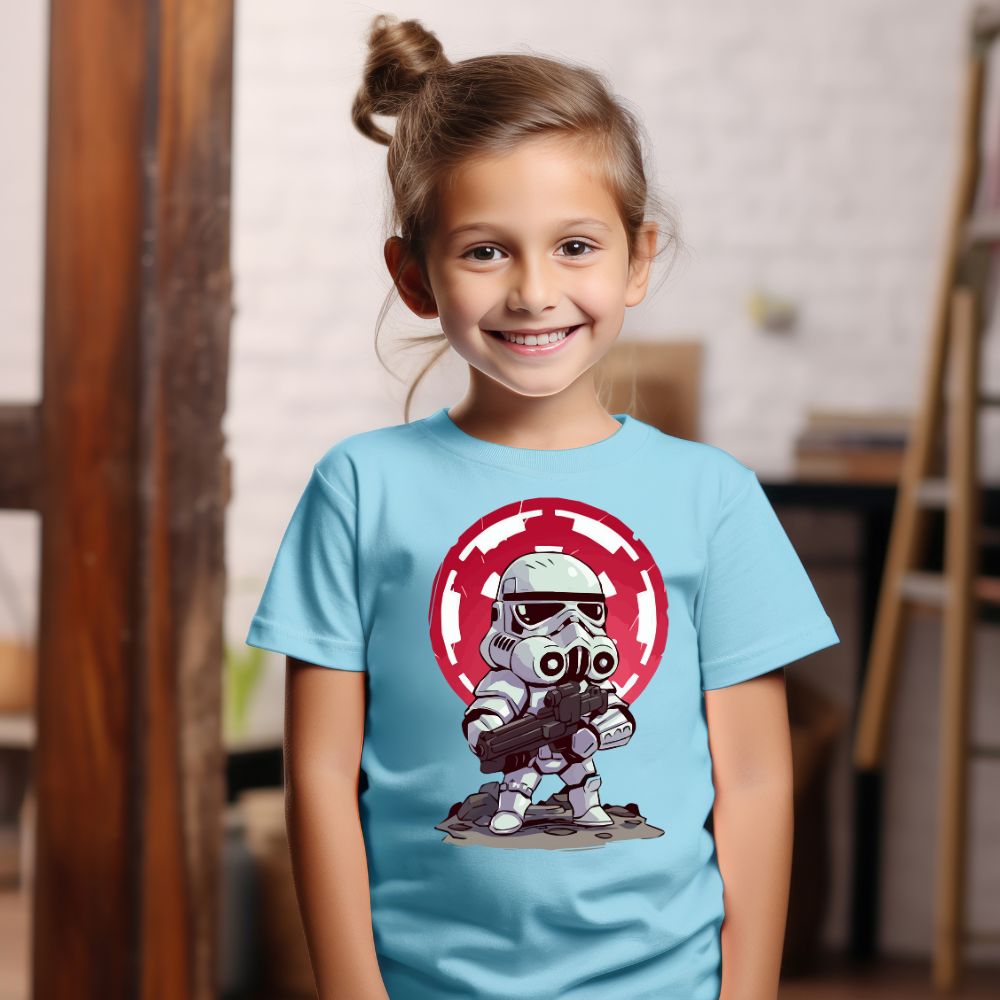 Camiseta Infanto Juvenil Personagens Star Wars Geek Serie Darth Vader 01