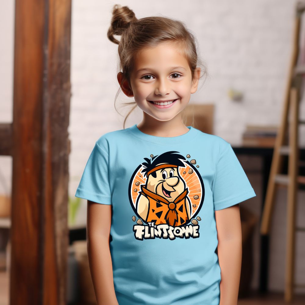 Camiseta Infanto Juvenil Personagens Fred The Flintstones