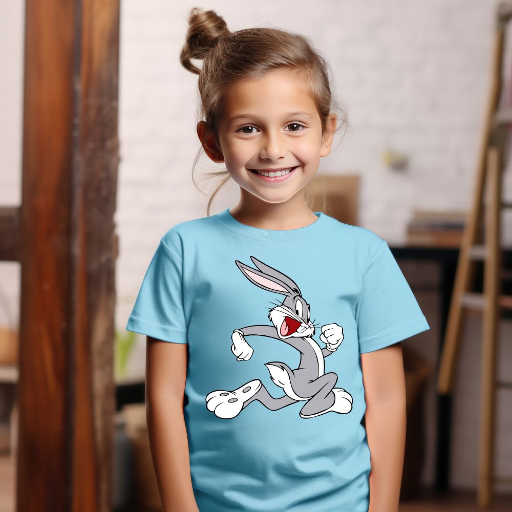 Camiseta Infanto Juvenil Personagens Camisa Infantil Pernalonga