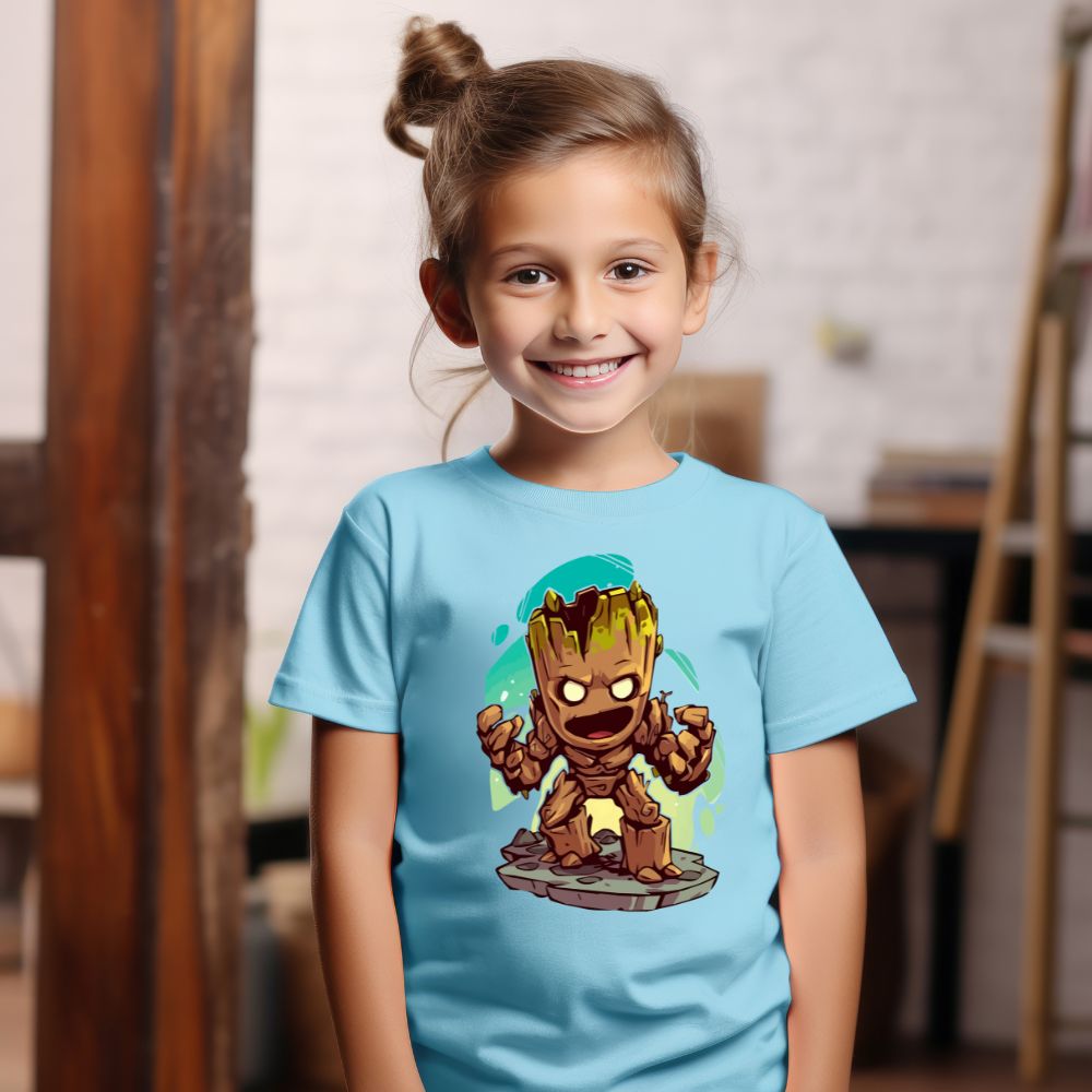 Camiseta Infanto Juvenil Personagens I am Groot