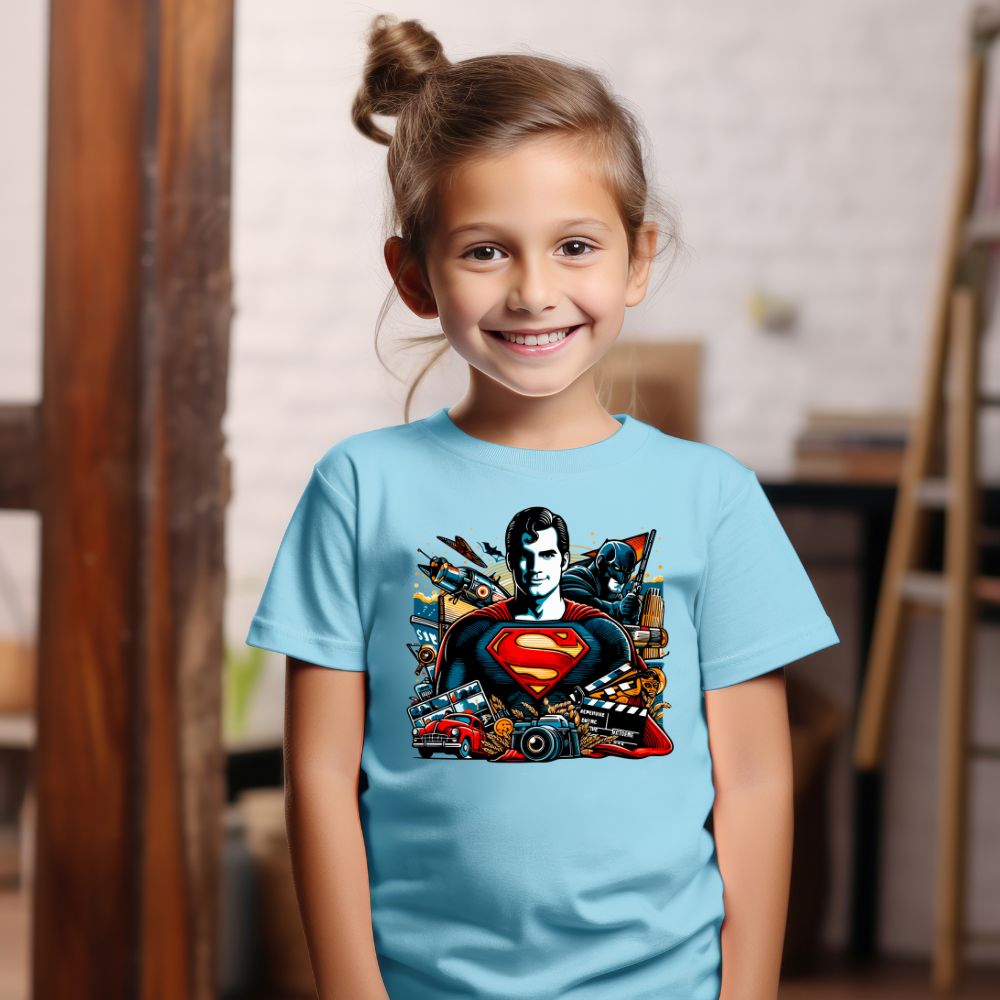 Camiseta Infanto Juvenil Personagens Superman Super Homem