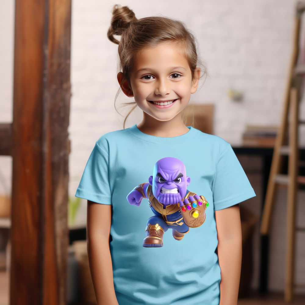 Camiseta Infanto Juvenil Personagens Thanos- 01