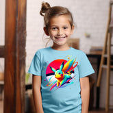 Camiseta Infanto Juvenil Personagens Anime Geek Pikachu Pokémon Vintage