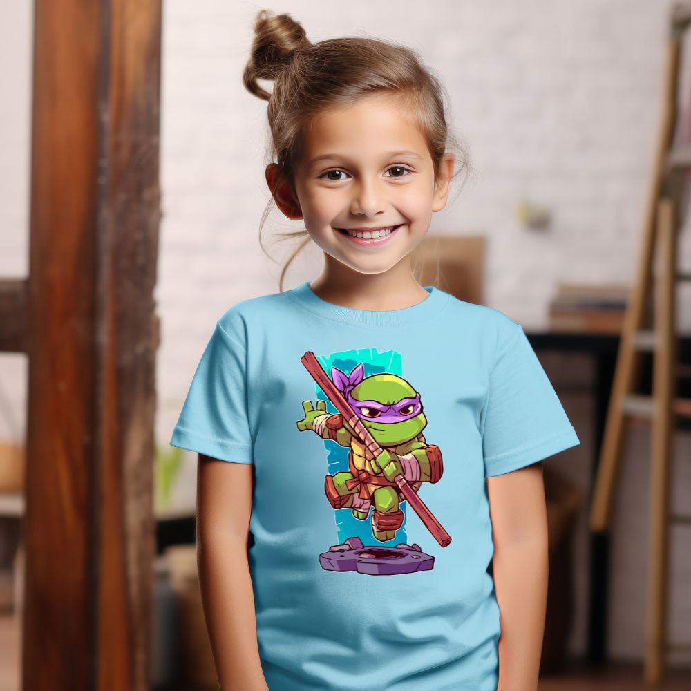 Camiseta Infanto Juvenil Personagens As Tartarugas Ninjas