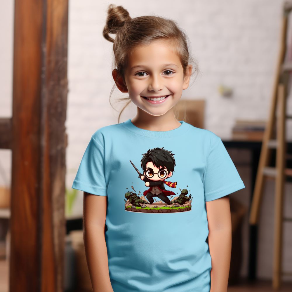 Camiseta Infanto Juvenil Personagens Harry Potter