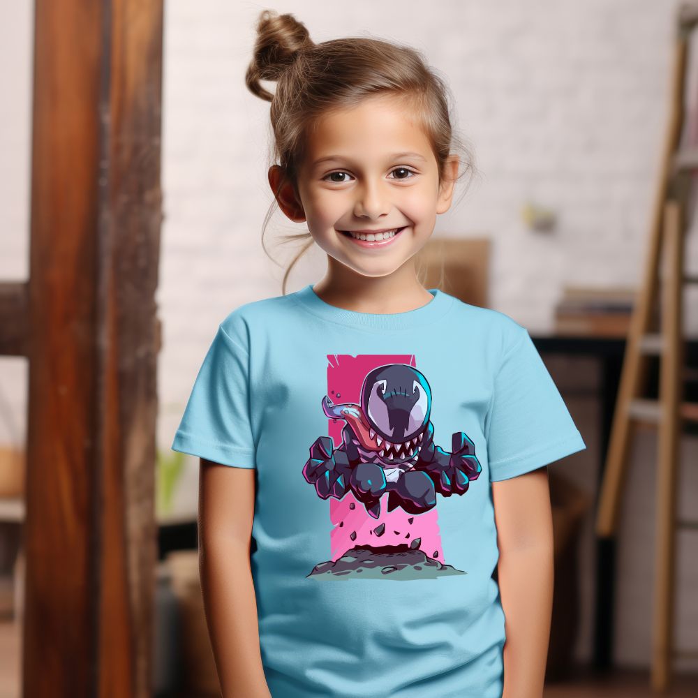 Camiseta Infanto Juvenil Personagens Venom Personagem Homem Aranha
