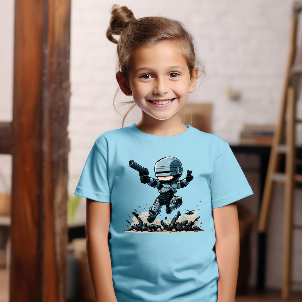 Camiseta Infanto Juvenil Personagens Robocop