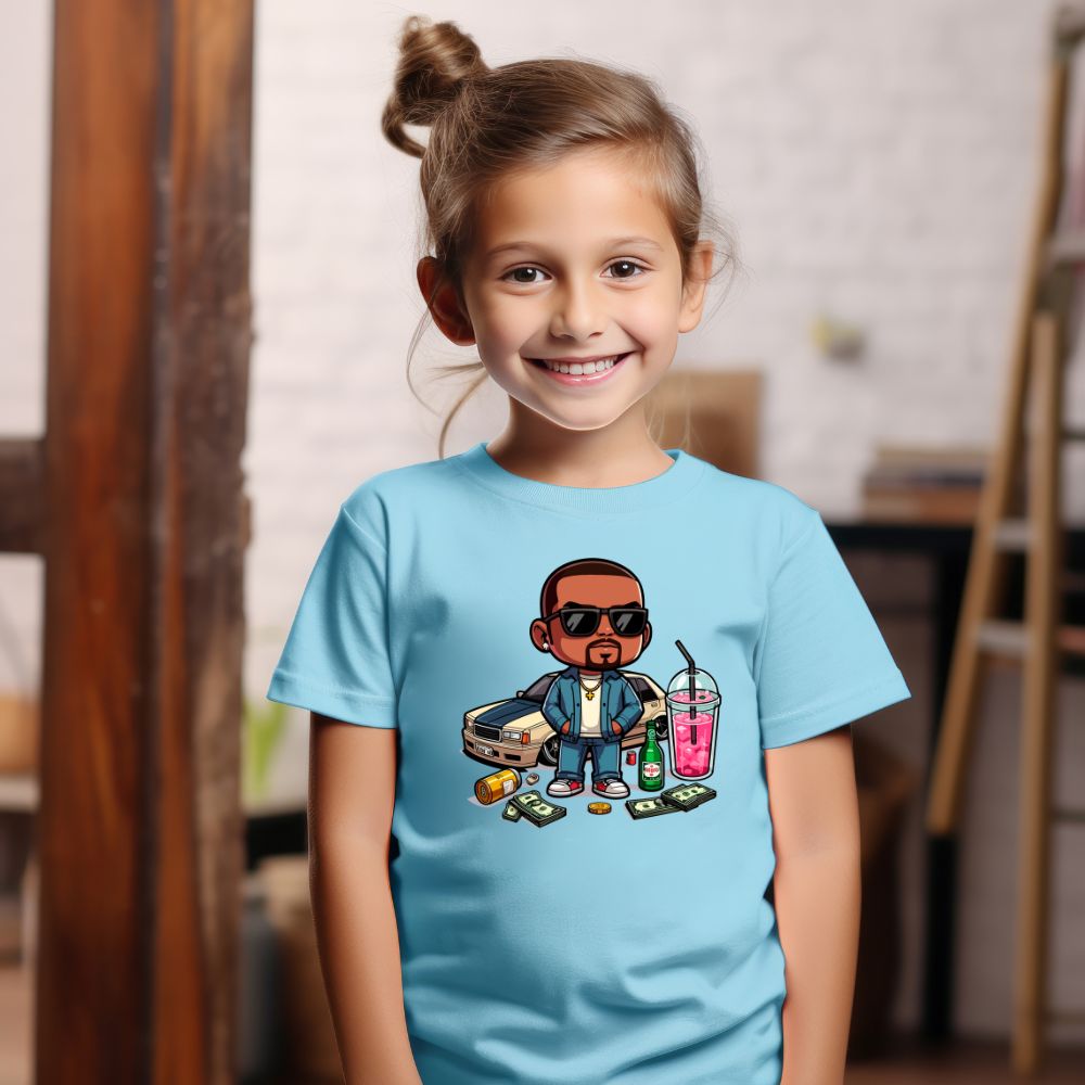 Camiseta Infanto Juvenil Personagens Jogos Games GTA