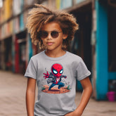 Camiseta Infanto Juvenil Personagens Spider man Homem Aranha