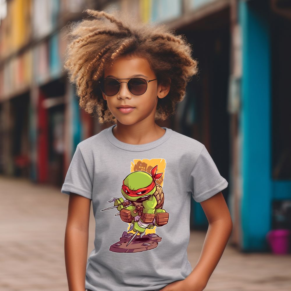 Camiseta Infanto Juvenil Personagens As Tartarugas Ninjas 02