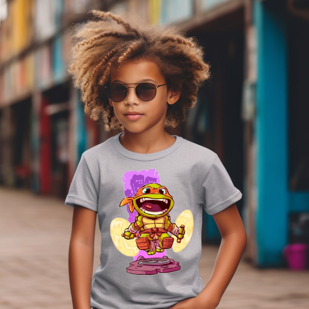 Camiseta Infanto Juvenil Personagens As Tartarugas Ninjas 01