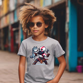 Camiseta Infanto Juvenil Personagens God of War Kratos Infantil