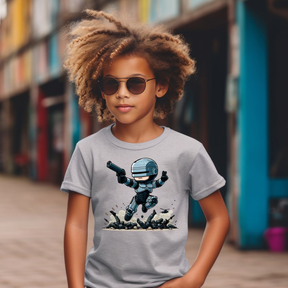 Camiseta Infanto Juvenil Personagens Robocop