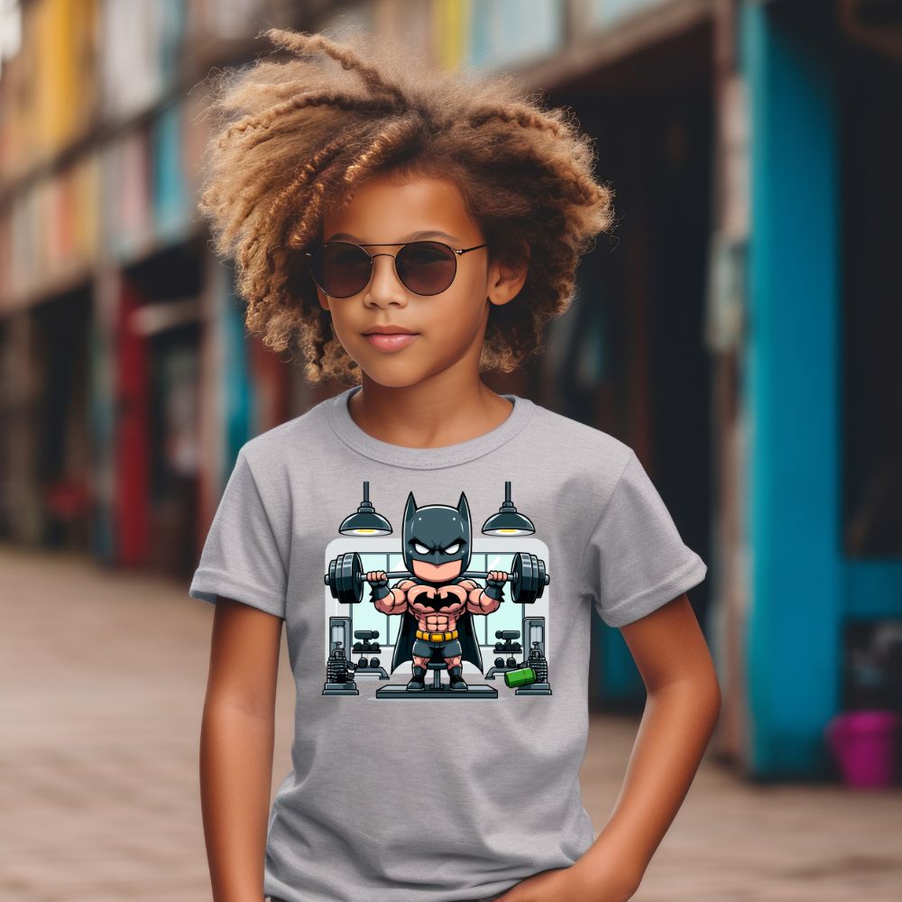Camiseta Infanto Juvenil Personagens Batman Gym