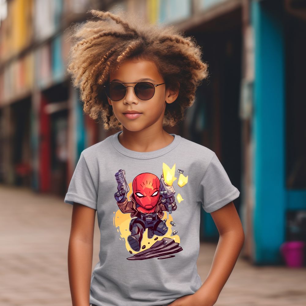 Camiseta Infanto Juvenil Personagens Heróis Deadpool