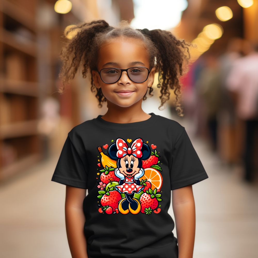Camiseta Infanto Juvenil Personagens Minnie 07