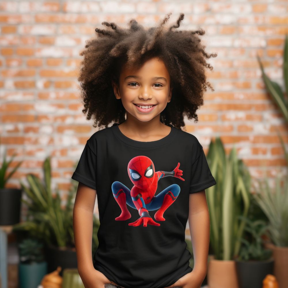 Camiseta Infanto Juvenil Personagens Infantil Camisa Homem Aranha
