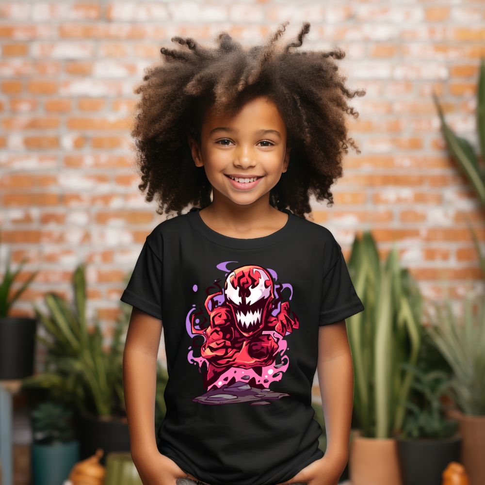 Camiseta Infanto Juvenil Personagens Venom Personagem Vilão