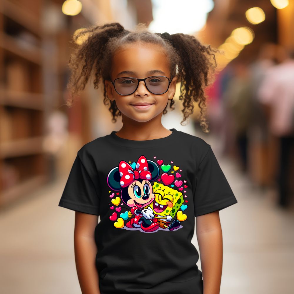 Camiseta Infanto Juvenil Personagens Minnie 05