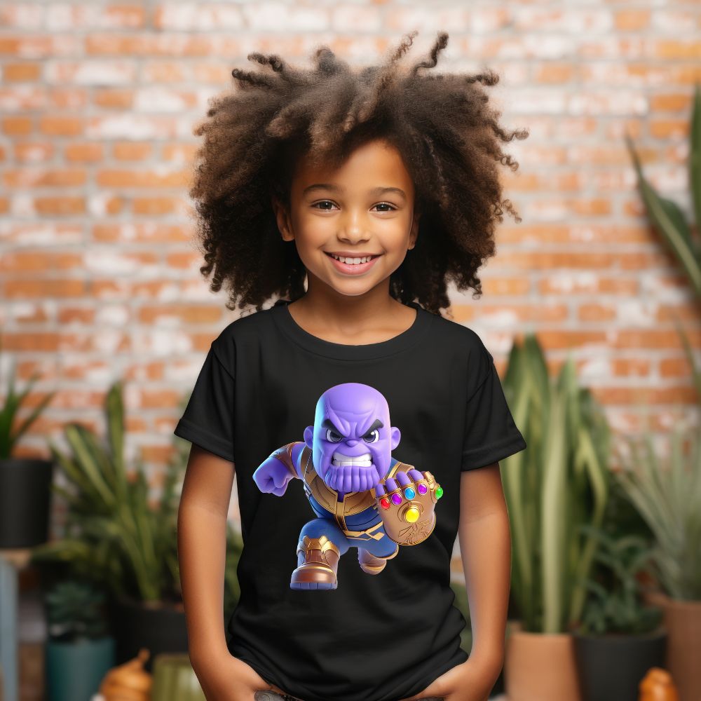 Camiseta Infanto Juvenil Personagens Thanos- 01