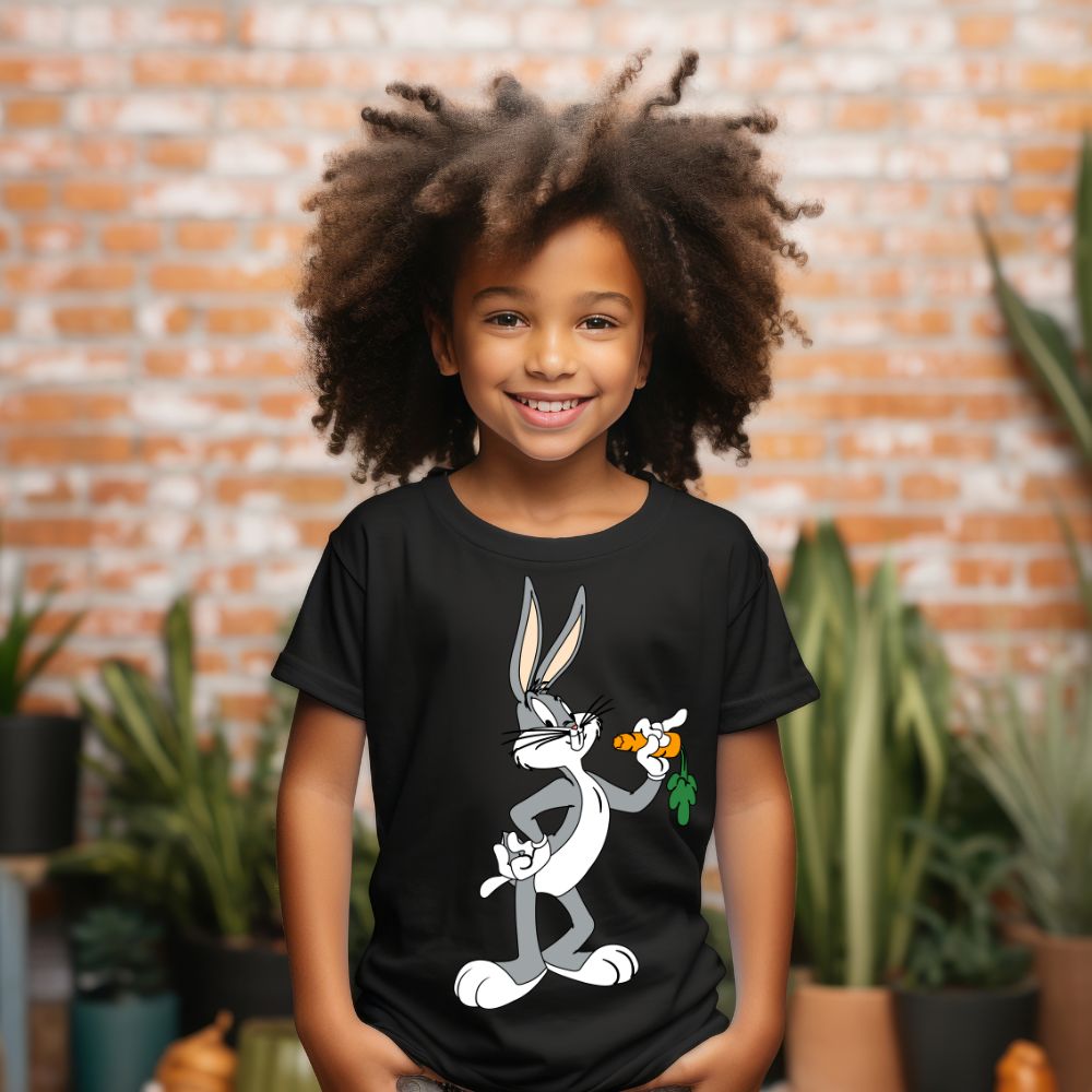 Camiseta Infanto Juvenil Personagens Pernalonga desenhos