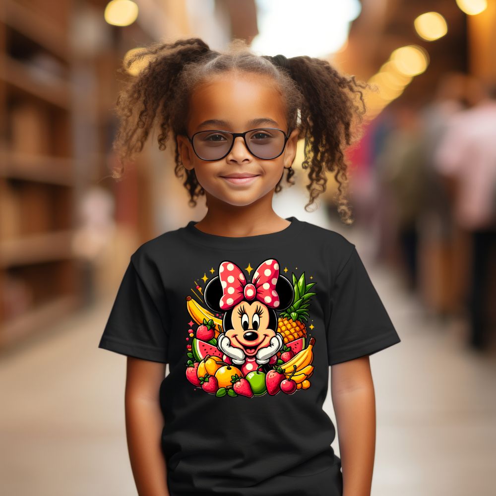 Camiseta Infanto Juvenil Personagens Minnie 09