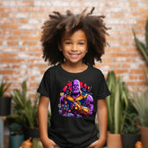 Camiseta Infanto Juvenil Personagens Thanos Personagem Vilão