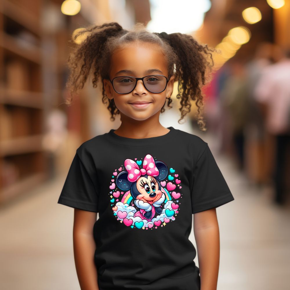 Camiseta Infanto Juvenil Personagens Minnie 02