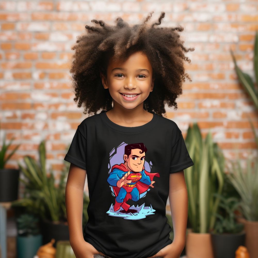 Camiseta Infanto Juvenil Personagens Superman Super Homem