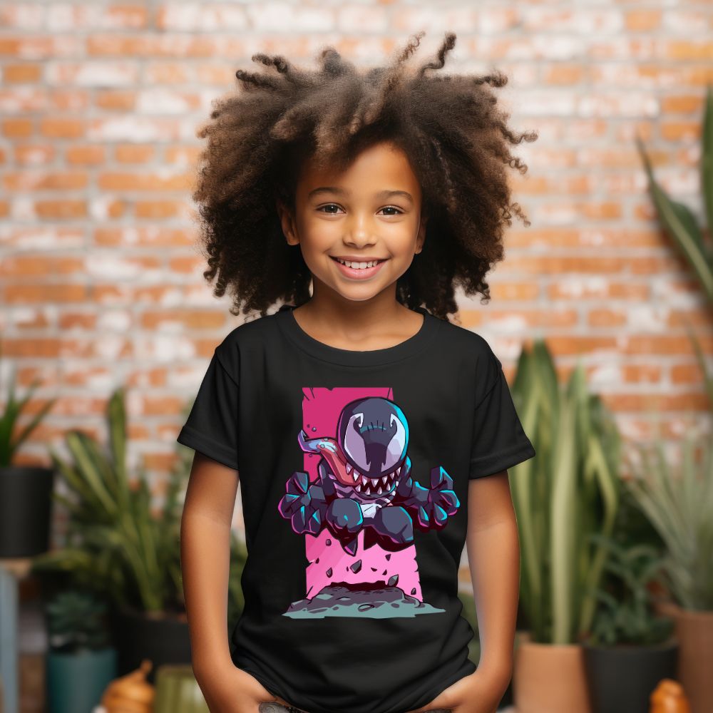 Camiseta Infanto Juvenil Personagens Venom Personagem Homem Aranha