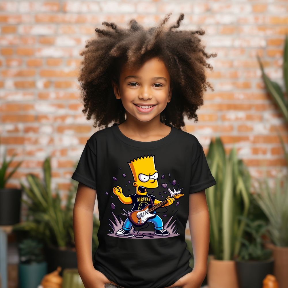 Camiseta Infanto Juvenil Personagens Bart Simpsons 01