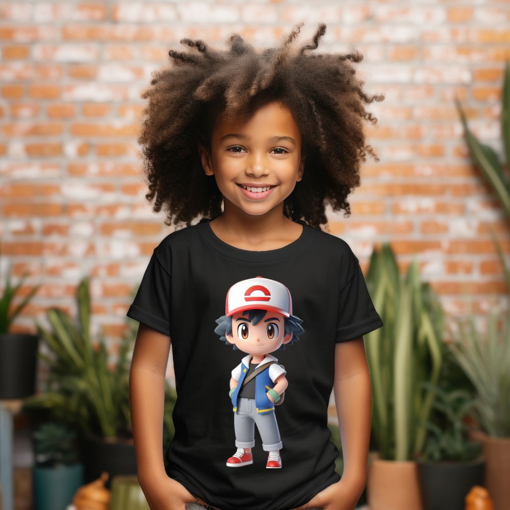Camiseta Infanto Juvenil Personagens Pikachu Pokémon Clássico 06