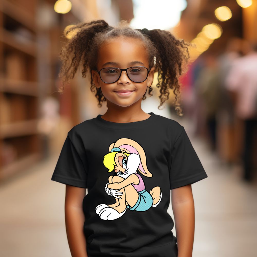 Camiseta Infanto Juvenil Personagens Lola Pernalonga Personagem Feminina