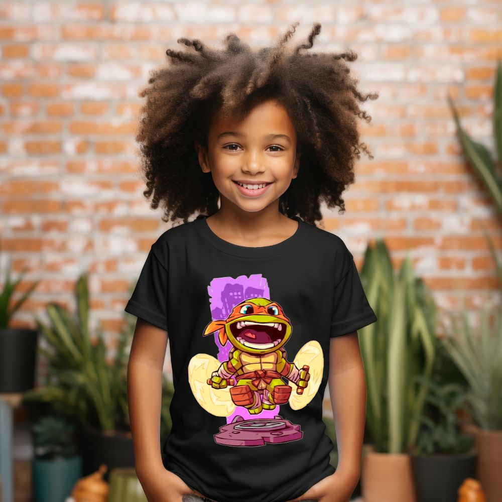 Camiseta Infanto Juvenil Personagens As Tartarugas Ninjas 01