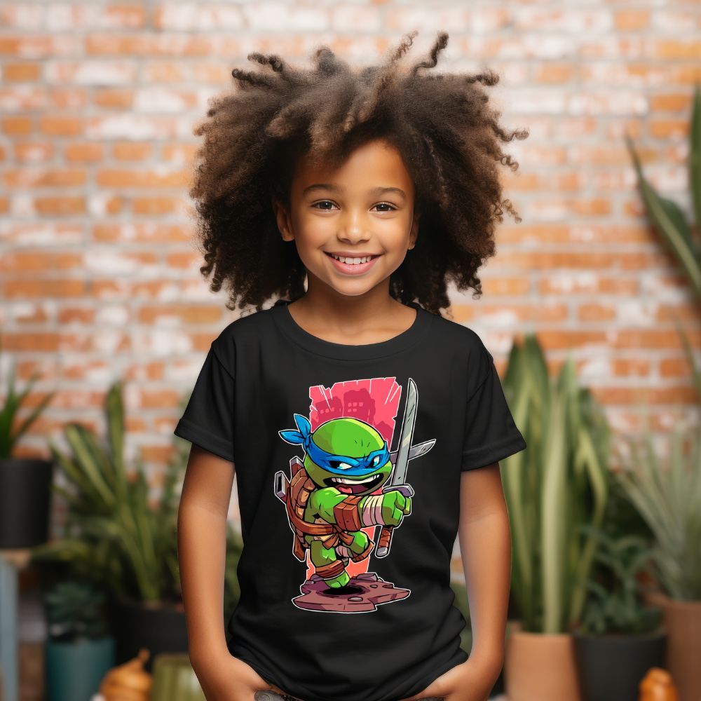 Camiseta Infanto Juvenil Personagens As Tartarugas Ninjas 03