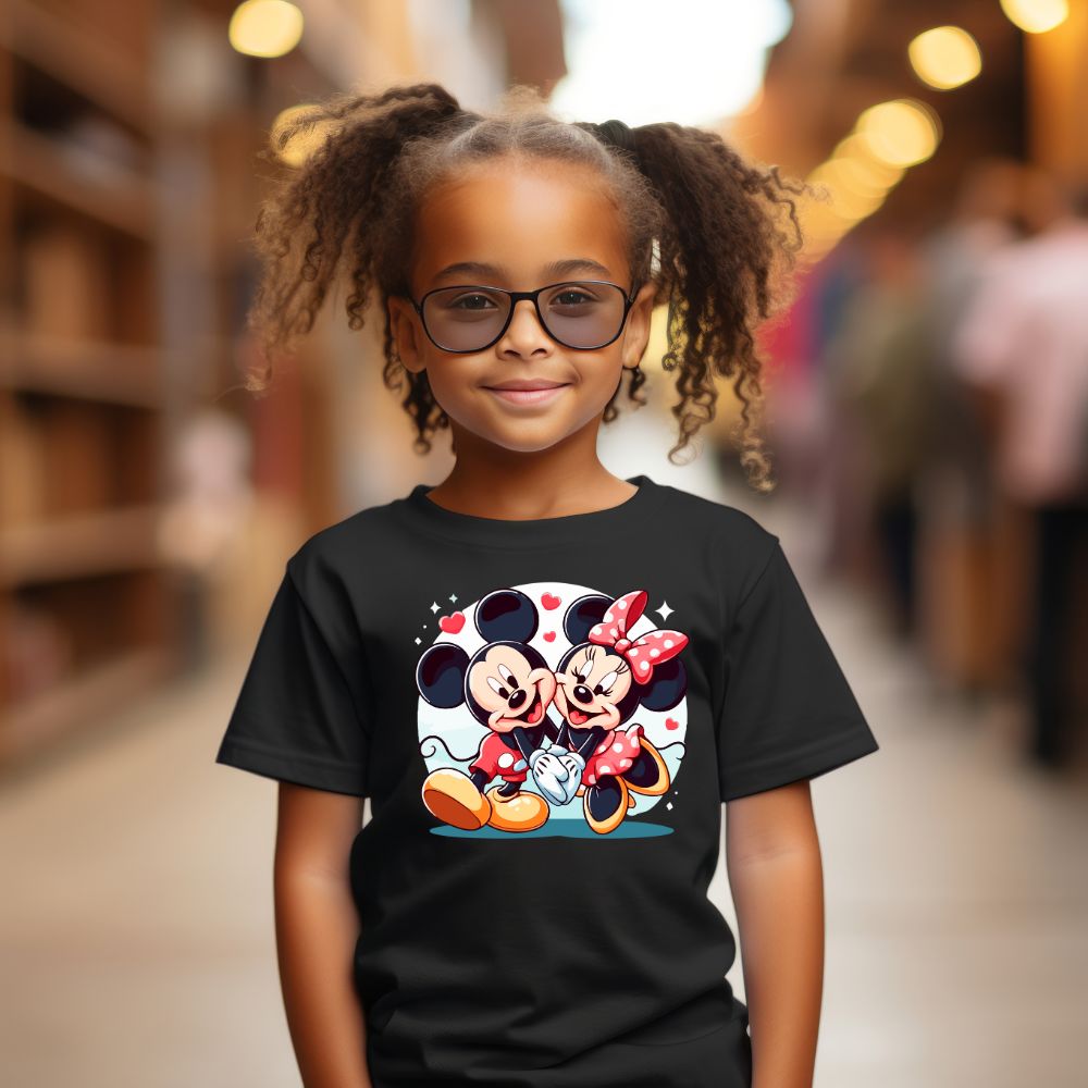 Camiseta Infanto Juvenil Personagens Minnie 04