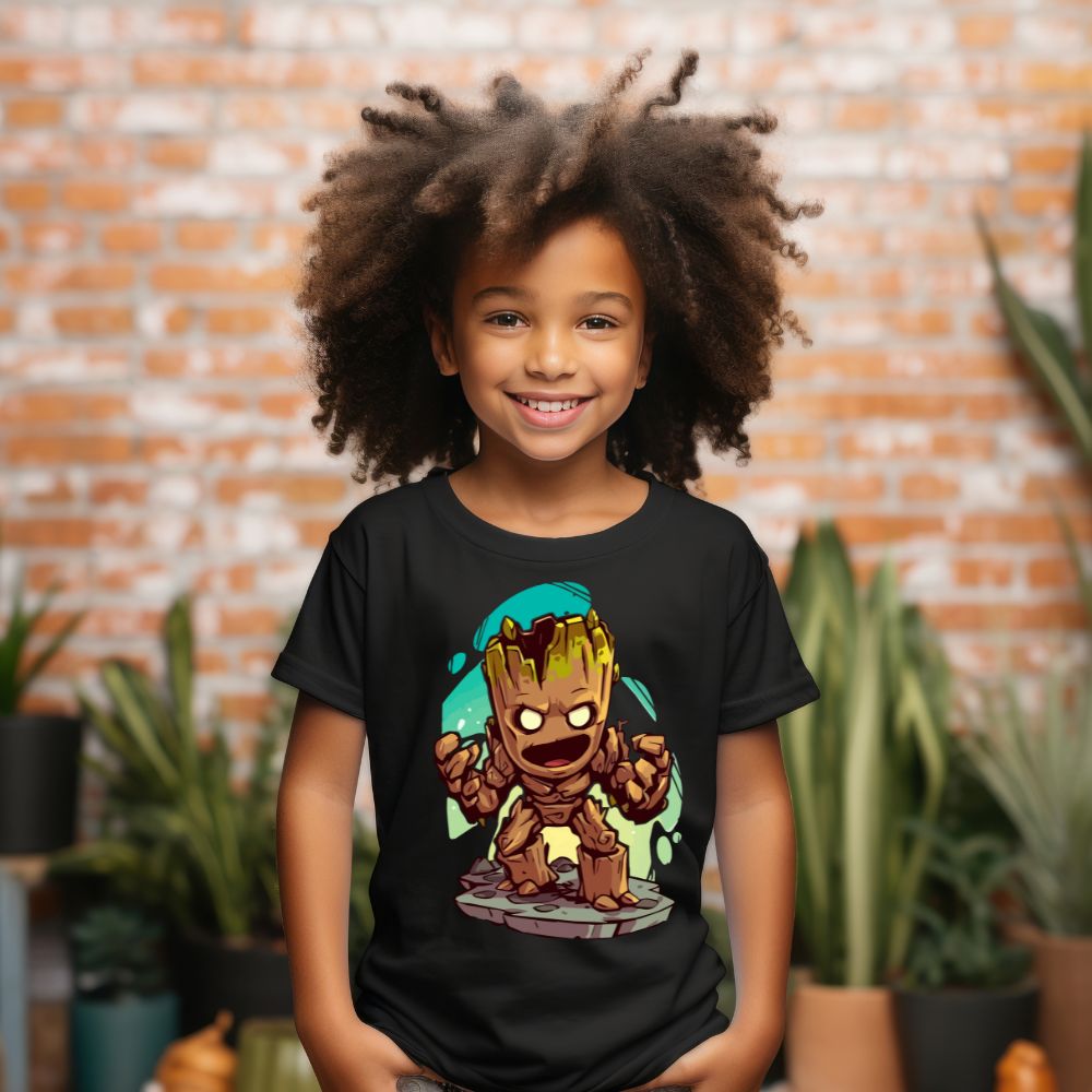 Camiseta Infanto Juvenil Personagens I am Groot