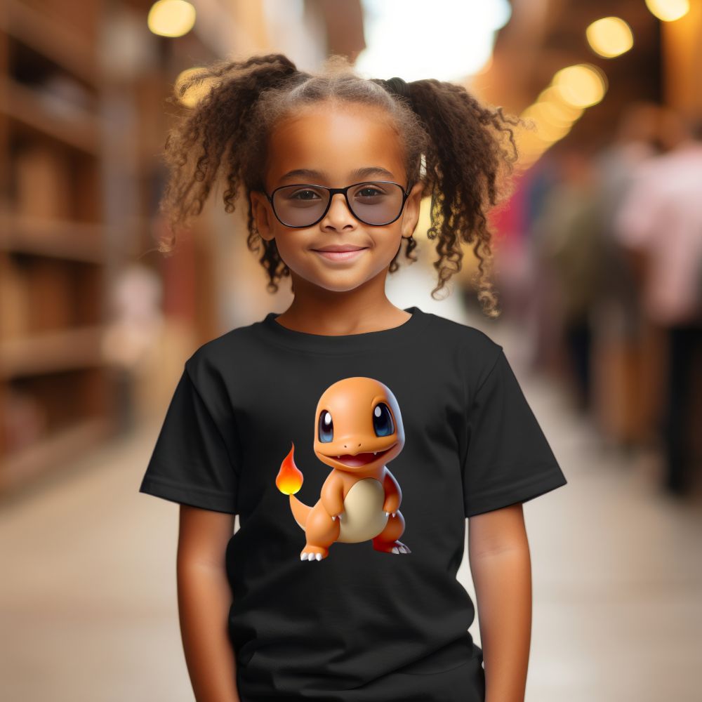 Camiseta Infanto Juvenil Personagens Pikachu Pokémon Clássico 08